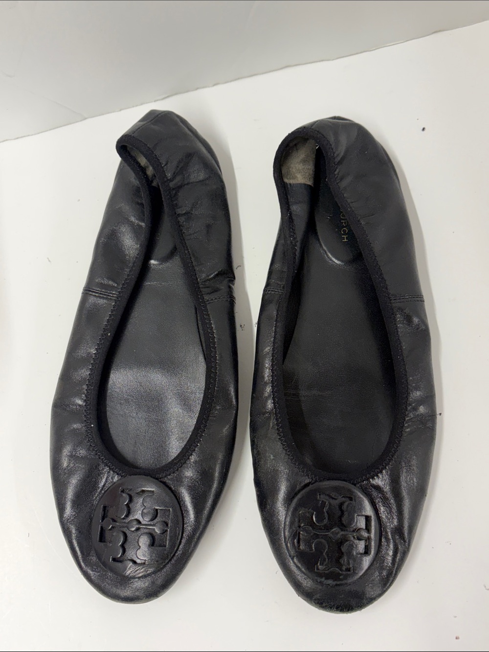 Used Tory Burch Reva Travel Ballet Women’s Size 8.5